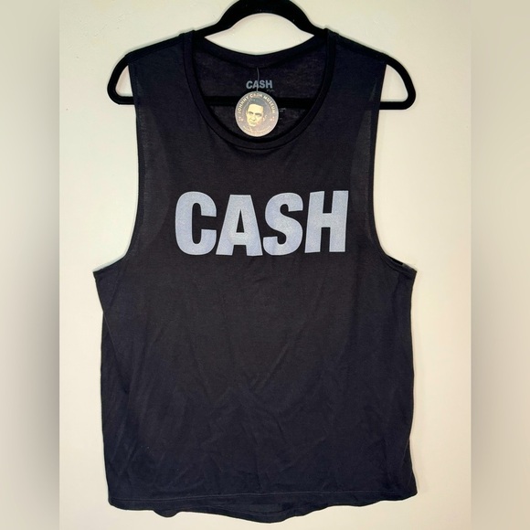 Tops - New! Women’s Johnny Cash Tank Top Size 2X From Johnny cash Museum in Tennessee